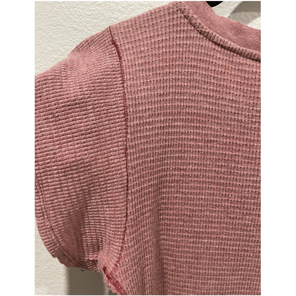 WE THE FREE Flutter Short Sleeve Thermal Top - Picture 7 of 7